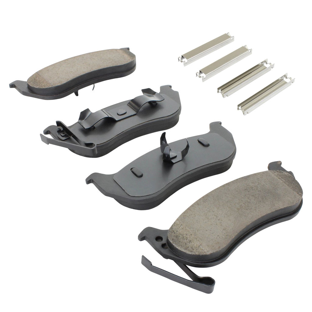 Quality-Built 1003-0981C - Black Series Ceramic Brake Pad Set