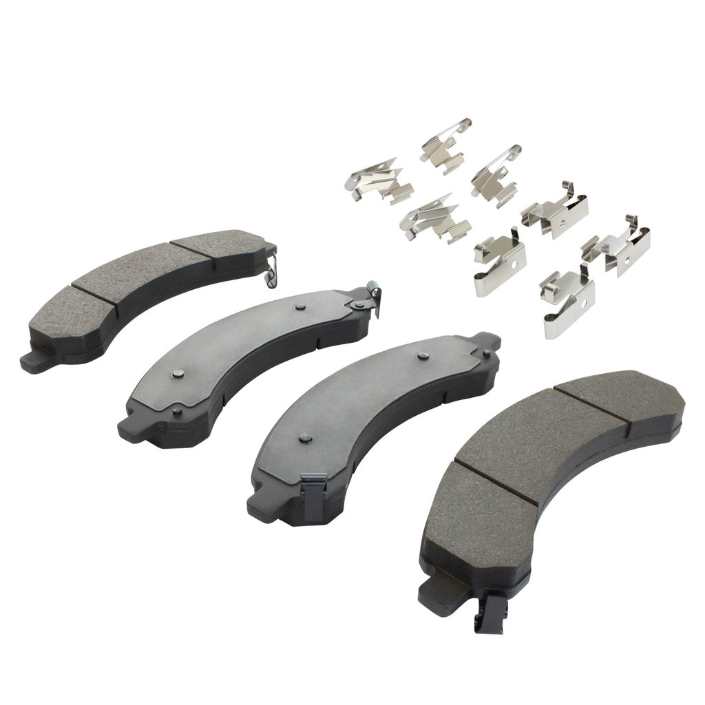 Quality-Built 1003-0989C - Black Series Ceramic Brake Pad Set
