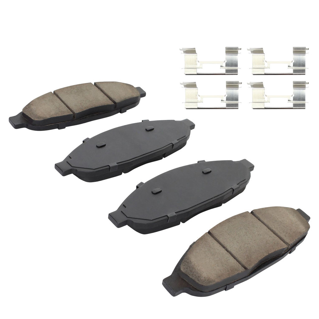 Quality-Built 1003-0997C - Black Series Ceramic Brake Pad Set