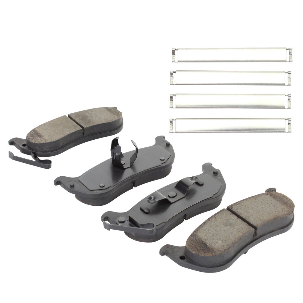 Quality-Built 1003-0998C - Black Series Ceramic Brake Pad Set