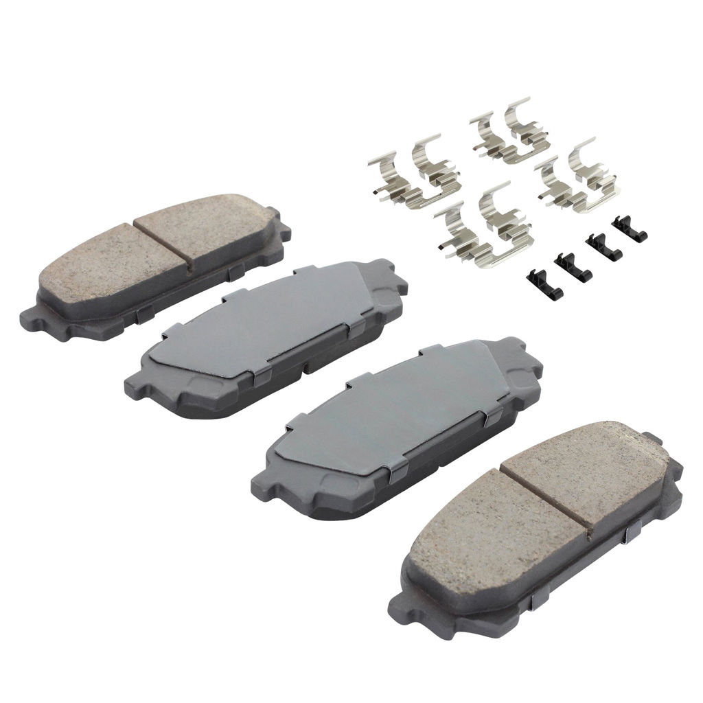 Quality-Built 1003-1004C - Black Series Ceramic Brake Pad Set