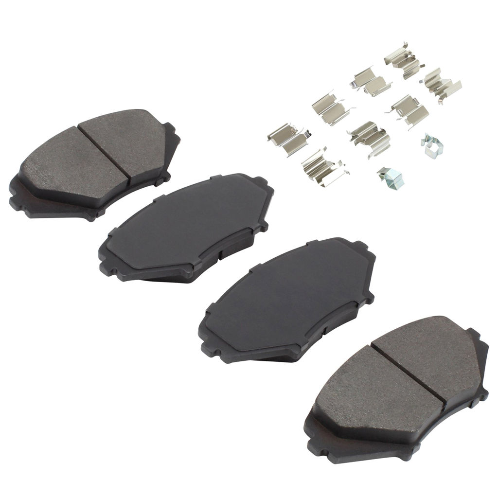 Quality-Built 1003-1009C - Black Series Ceramic Brake Pad Set