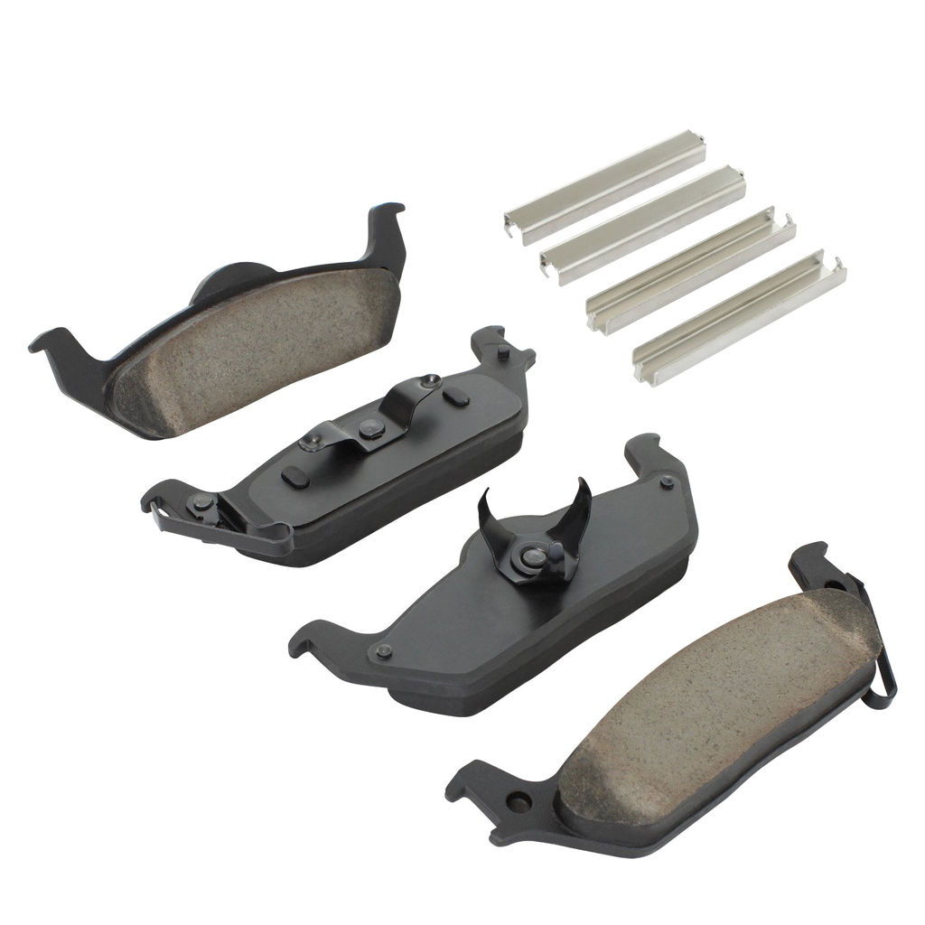 Quality-Built 1003-1012C - Black Series Ceramic Brake Pad Set