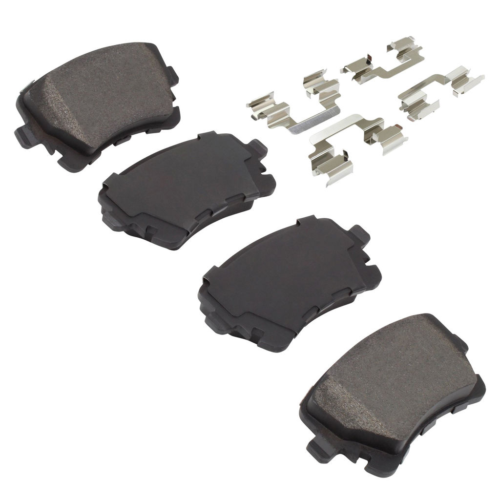 Quality-Built 1003-1018C - Black Series Ceramic Brake Pad Set