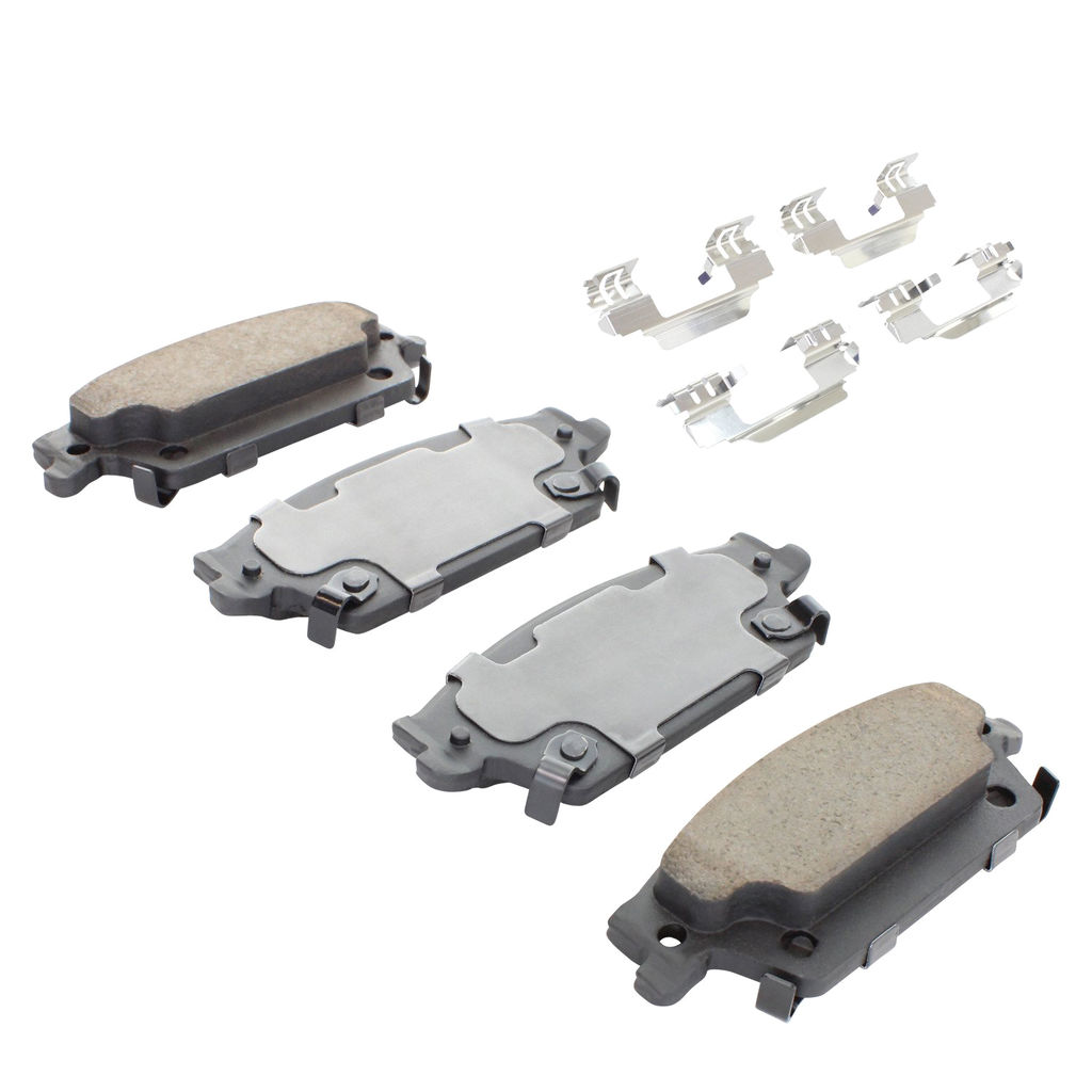 Quality-Built 1003-1020C - Black Series Ceramic Brake Pad Set