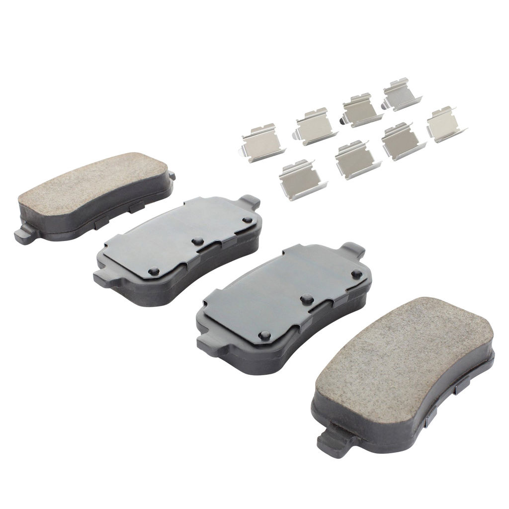 Quality-Built 1003-1021C - Black Series Ceramic Brake Pad Set