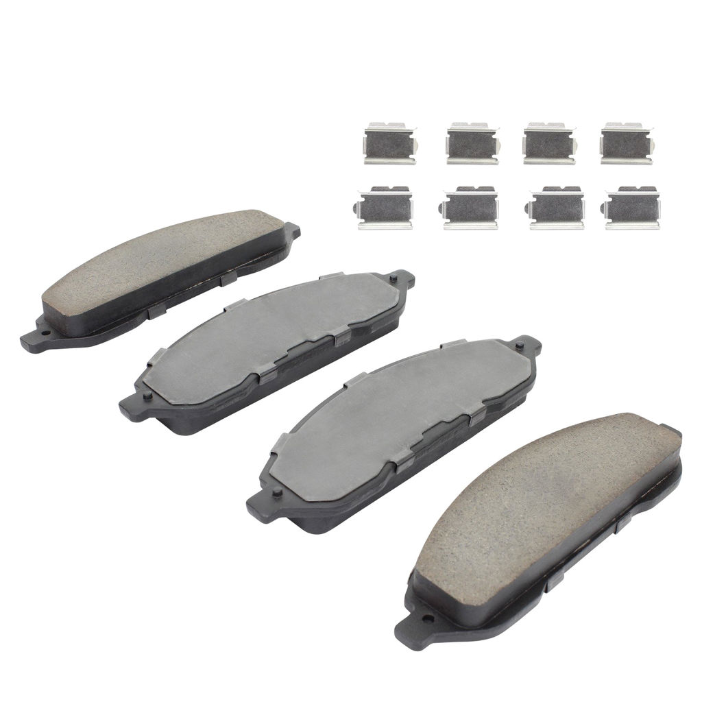 Quality-Built 1003-1022C - Black Series Ceramic Brake Pad Set