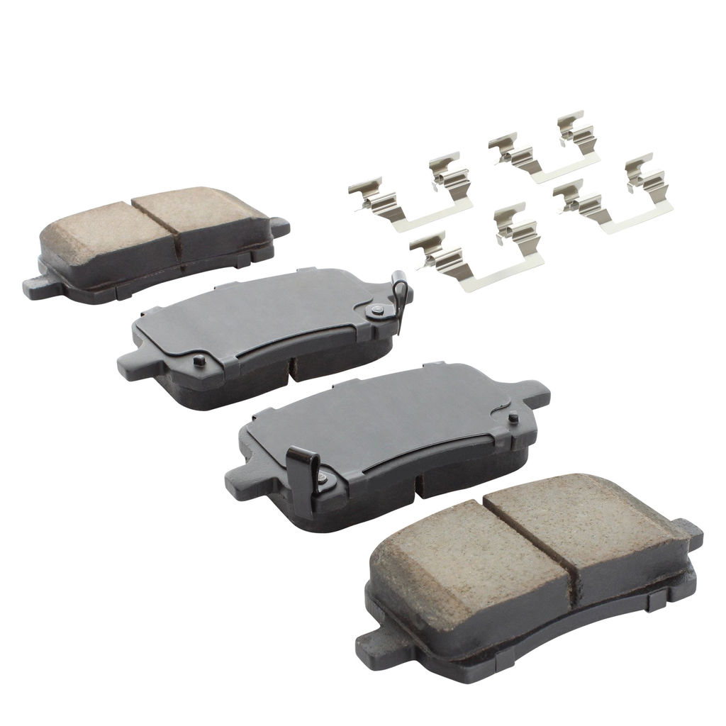 Quality-Built 1003-1028C - Black Series Ceramic Brake Pad Set