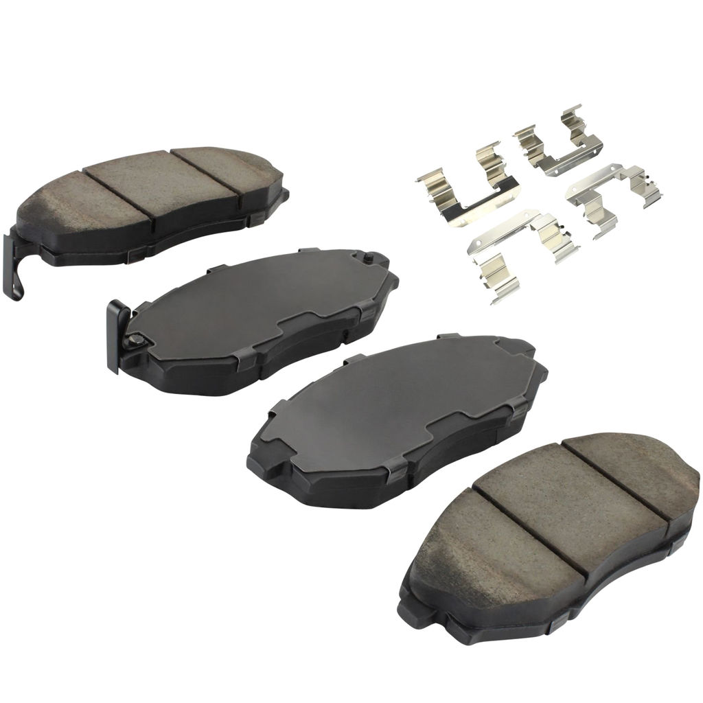 Quality-Built 1003-1031C - Black Series Ceramic Brake Pad Set