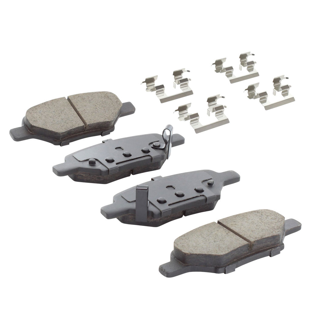 Quality-Built 1003-1033C - Black Series Ceramic Brake Pad Set