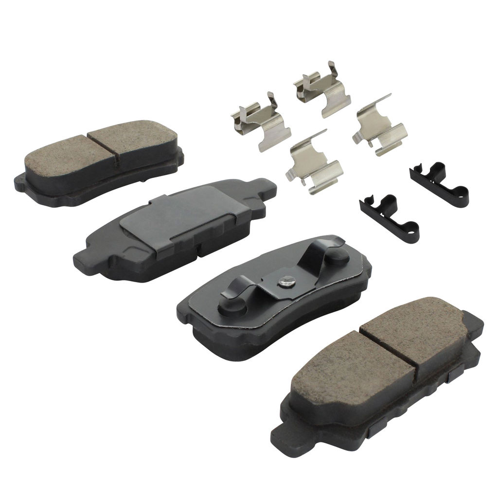 Quality-Built 1003-1037C - Black Series Ceramic Brake Pad Set