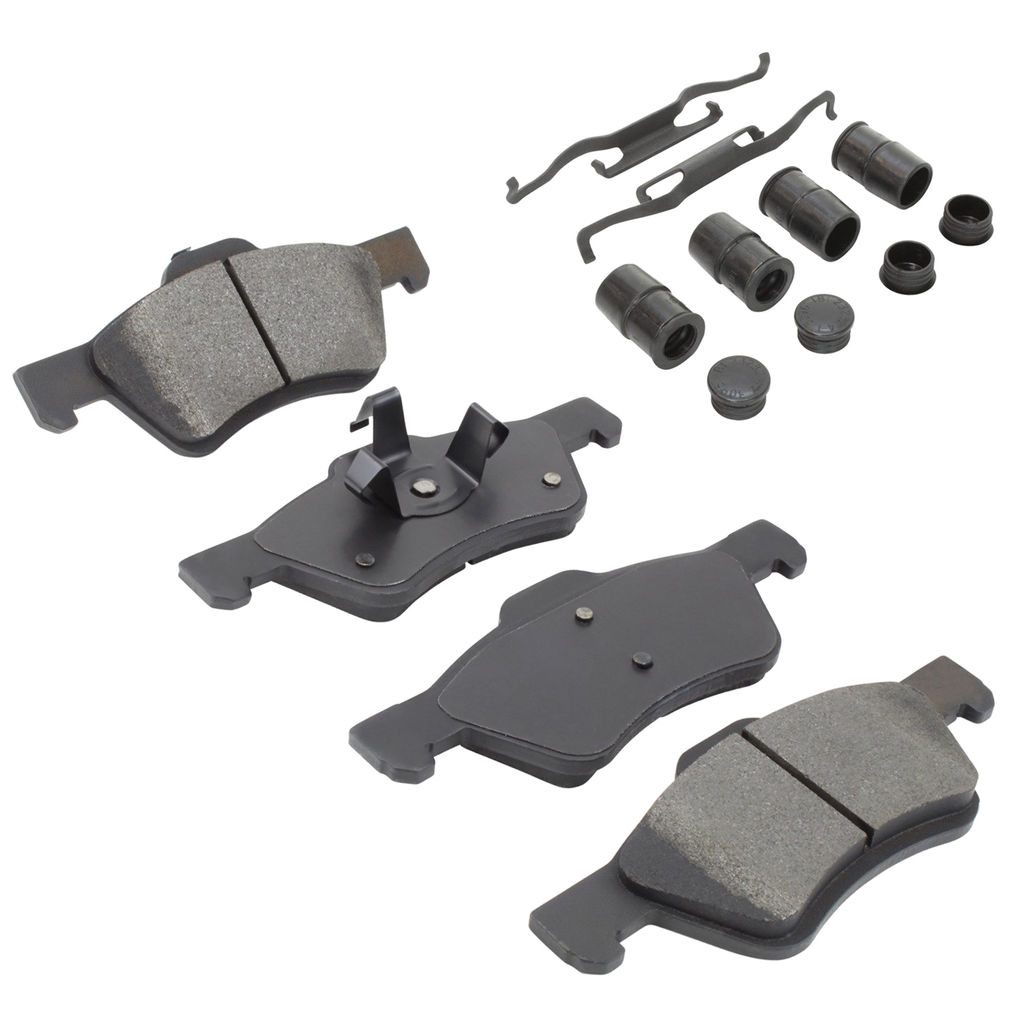 Quality-Built 1003-1047AC - Black Series Ceramic Brake Pad Set
