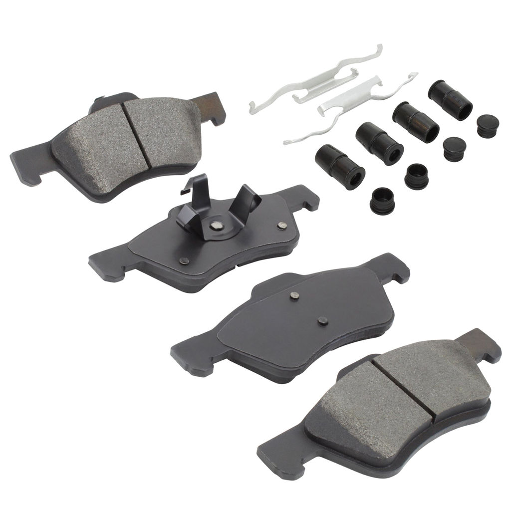 Quality-Built 1003-1047CC - Black Series Ceramic Brake Pad Set