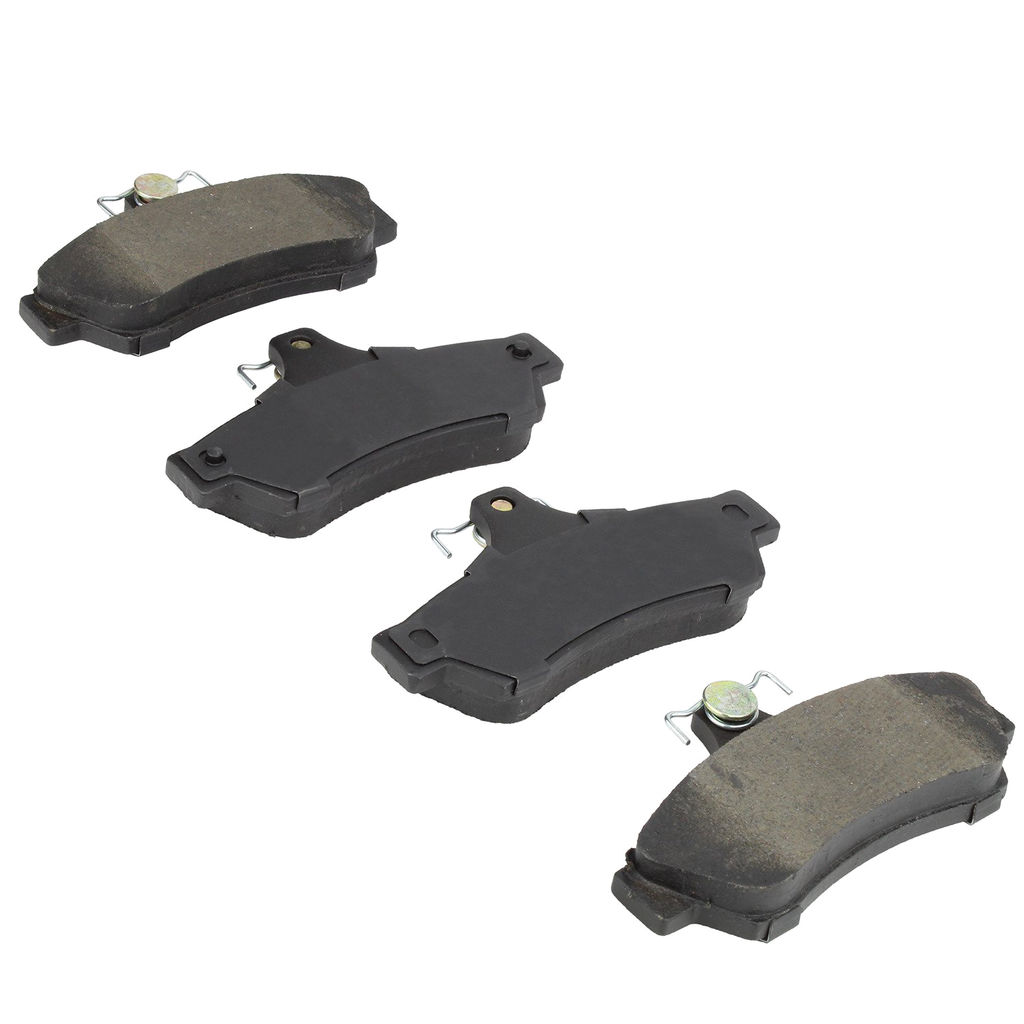 Quality-Built 1003-1048AC - Black Series Ceramic Brake Pad Set