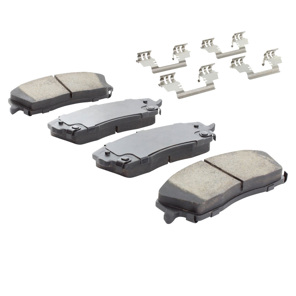 Quality-Built 1003-1056C - Black Series Ceramic Brake Pad Set