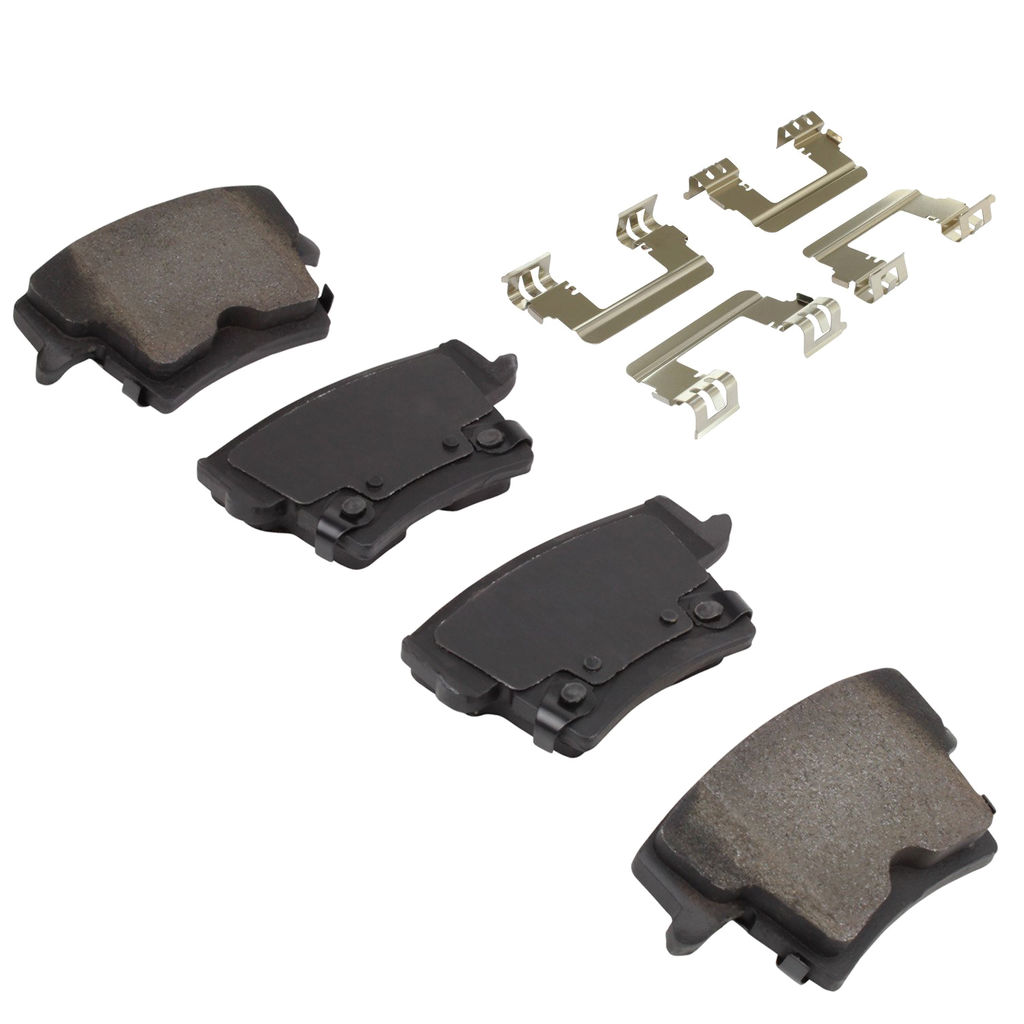 Quality-Built 1003-1057AC - Black Series Ceramic Brake Pad Set