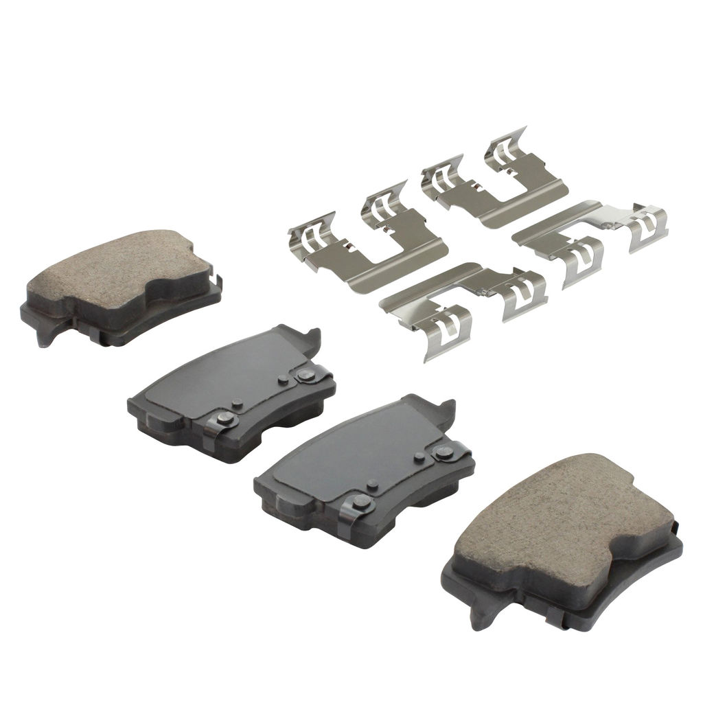 Quality-Built 1003-1057C - Black Series Ceramic Brake Pad Set