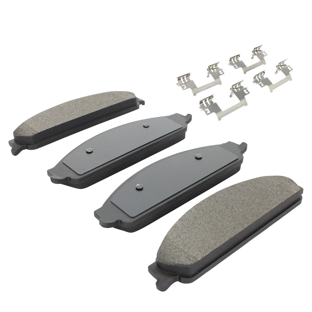 Quality-Built 1003-1070C - Black Series Ceramic Brake Pad Set
