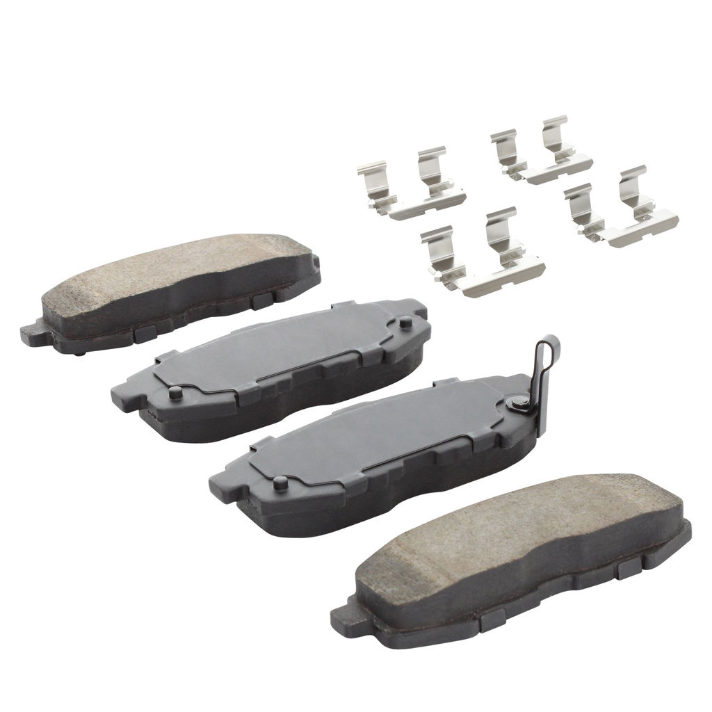 Quality-Built 1003-1073C - Black Series Ceramic Brake Pad Set