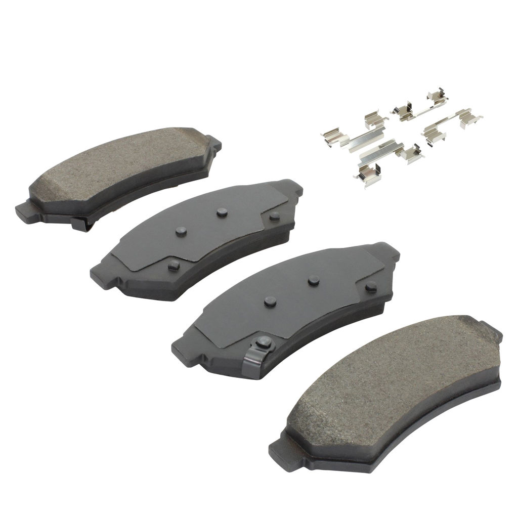 Quality-Built 1003-1075C - Black Series Ceramic Brake Pad Set