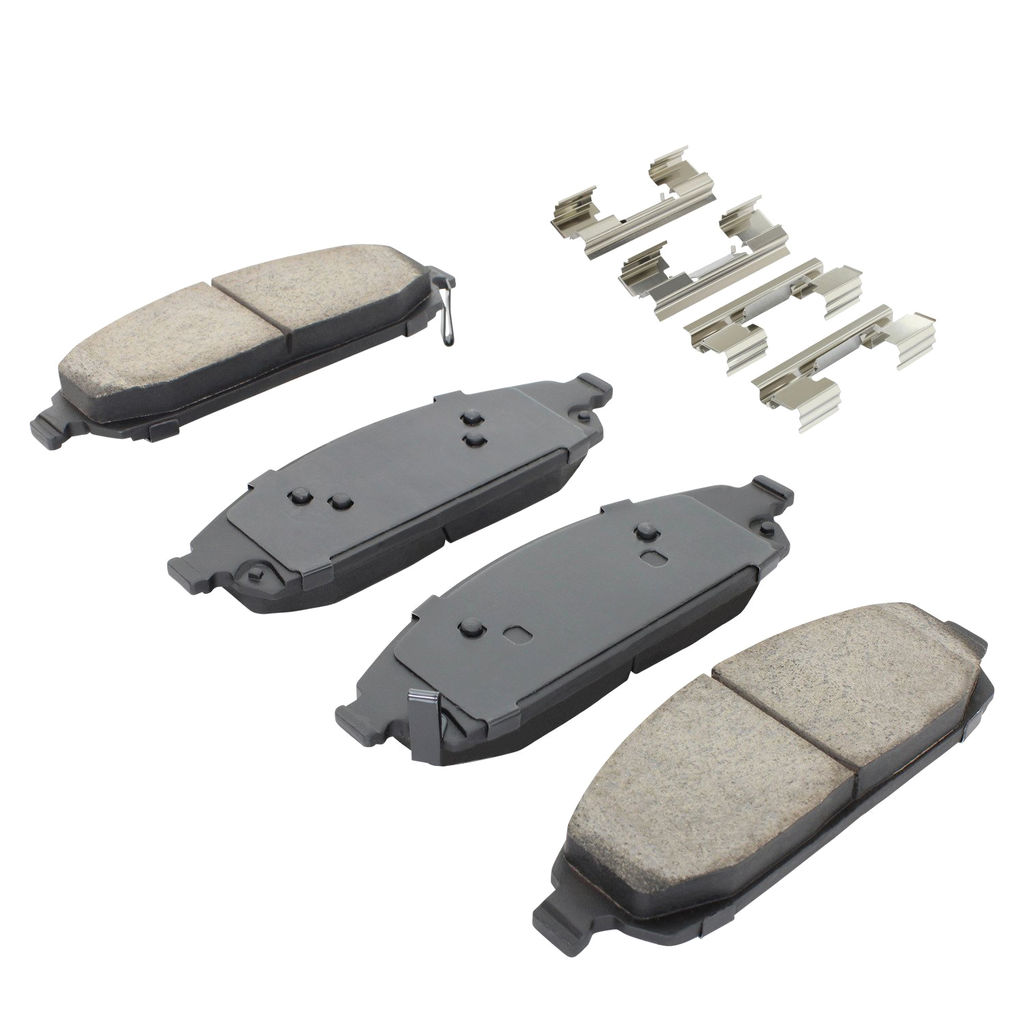 Quality-Built 1003-1080C - Black Series Ceramic Brake Pad Set
