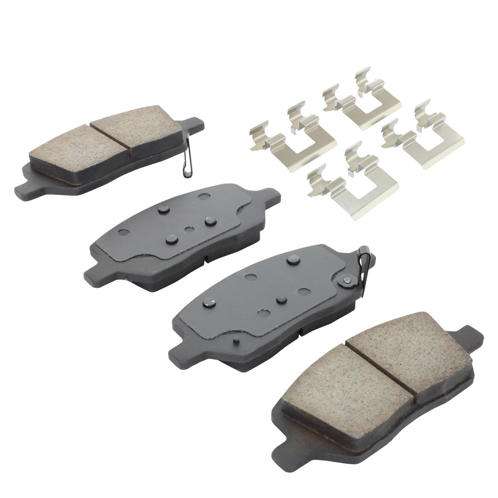 Quality-Built 1003-1093C - Black Series Ceramic Brake Pad Set