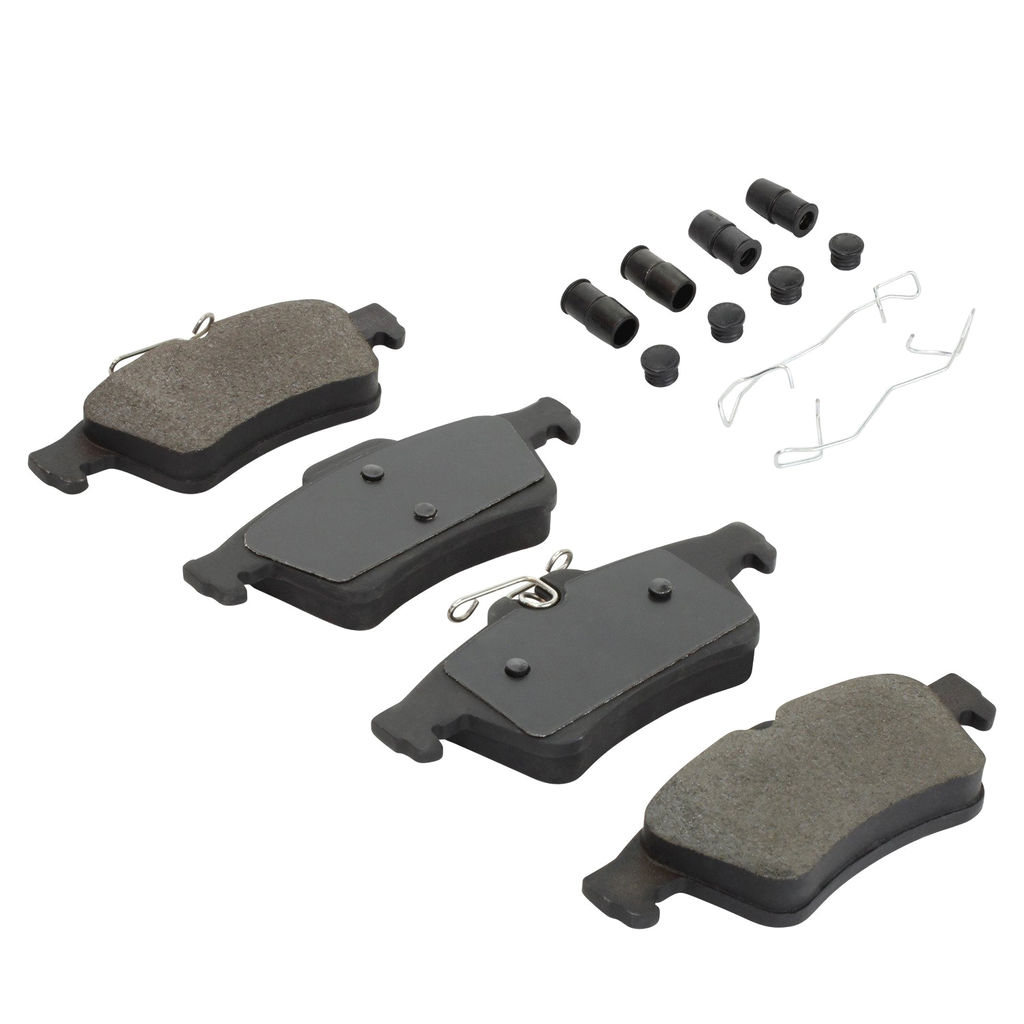 Quality-Built 1003-1095C - Black Series Ceramic Brake Pad Set