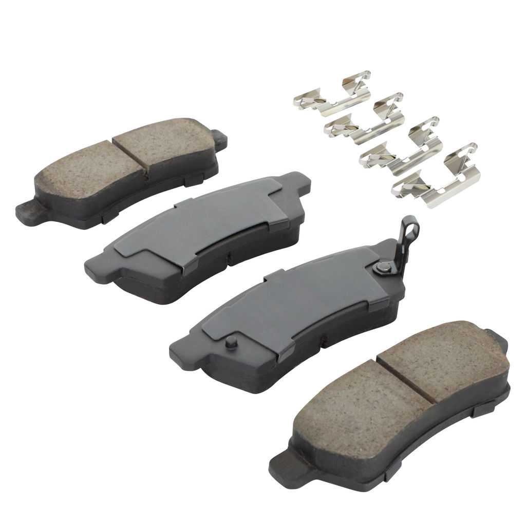 Quality-Built 1003-1100C - Black Series Ceramic Brake Pad Set