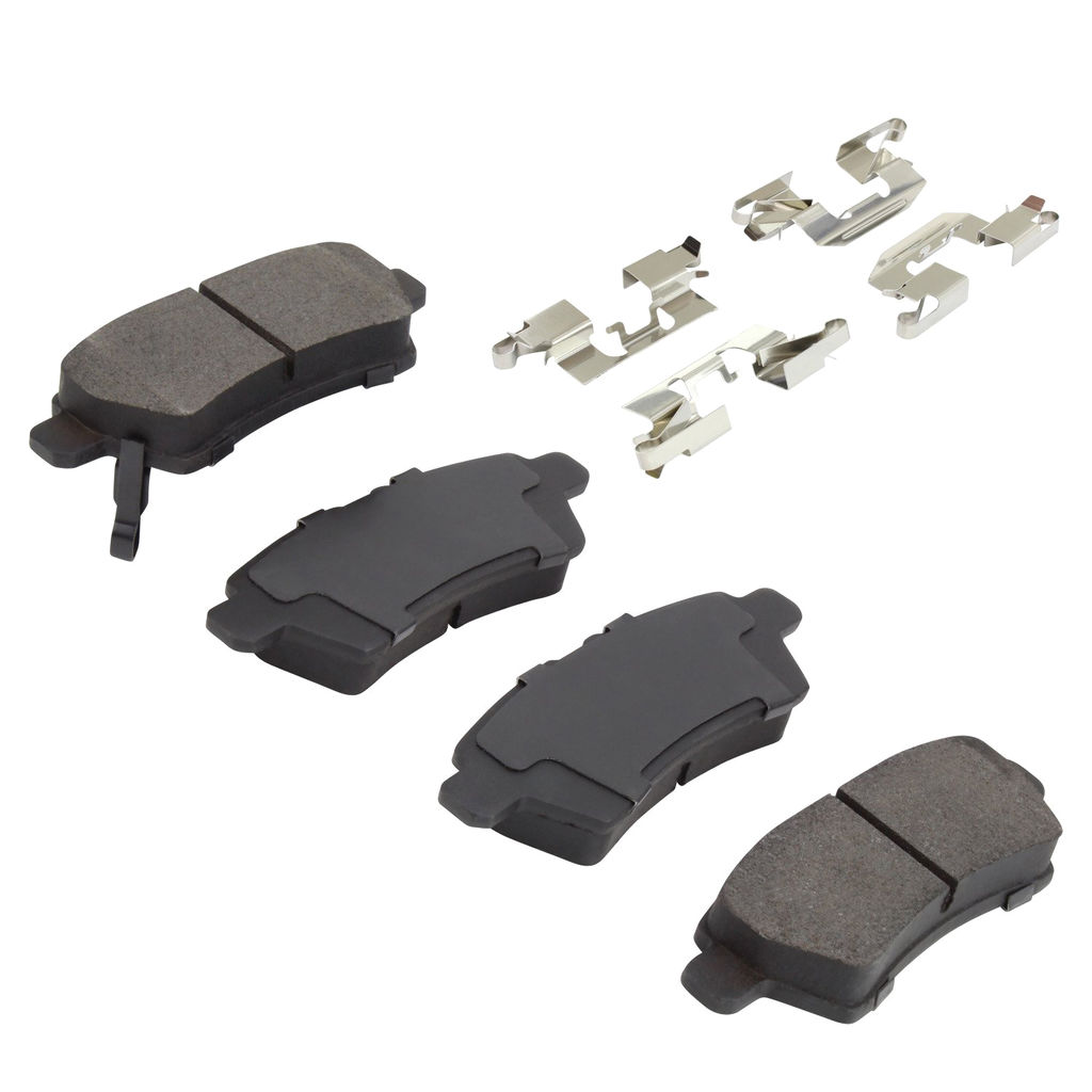 Quality-Built 1003-1101C - Black Series Ceramic Brake Pad Set