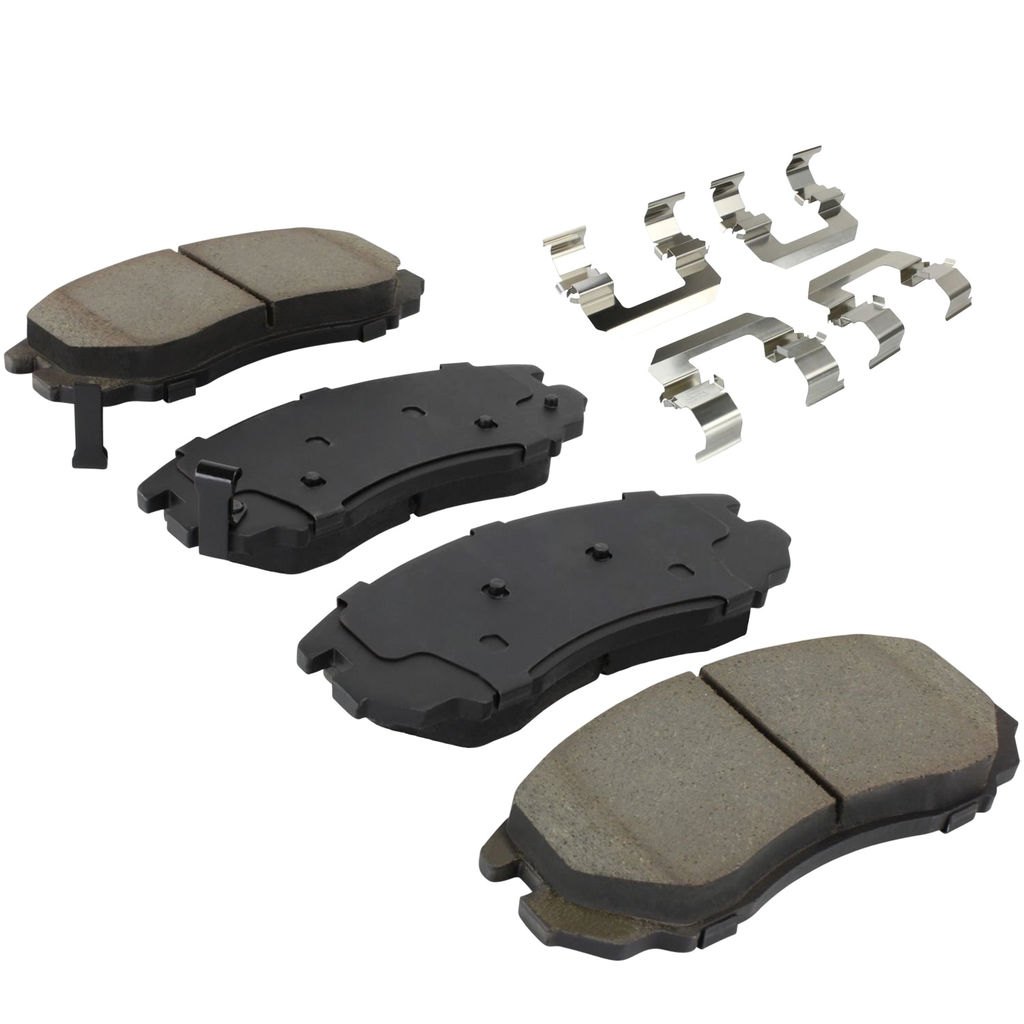 Quality-Built 1003-1104C - Black Series Ceramic Brake Pad Set