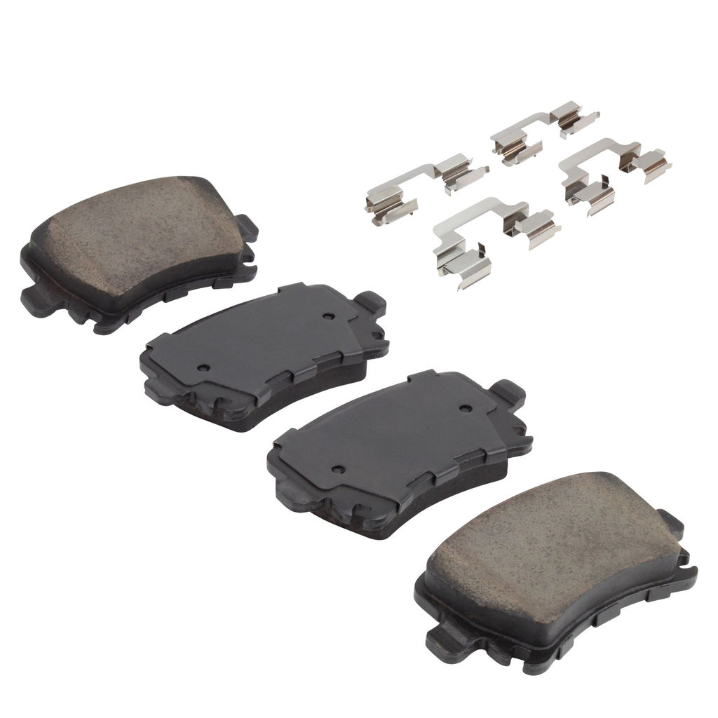 Quality-Built 1003-1108AC - Black Series Ceramic Brake Pad Set