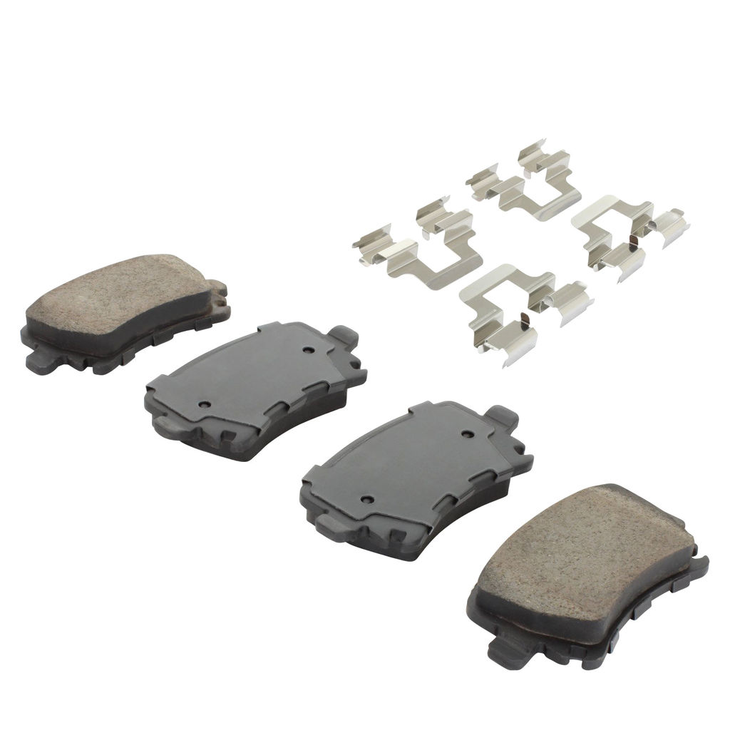 Quality-Built 1003-1108C - Black Series Ceramic Brake Pad Set