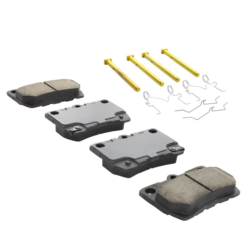 Quality-Built 1003-1113AC - Black Series Ceramic Brake Pad Set