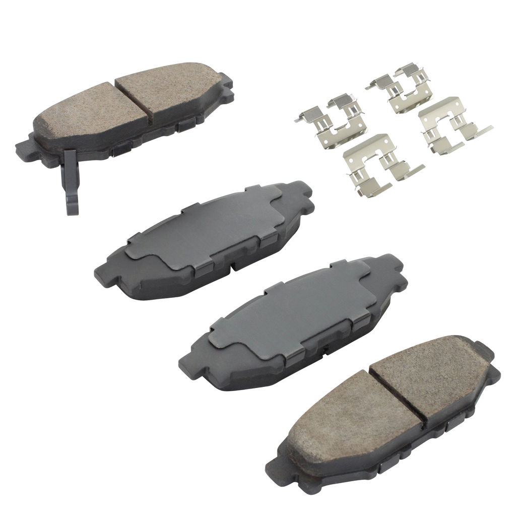 Quality-Built 1003-1114C - Black Series Ceramic Brake Pad Set