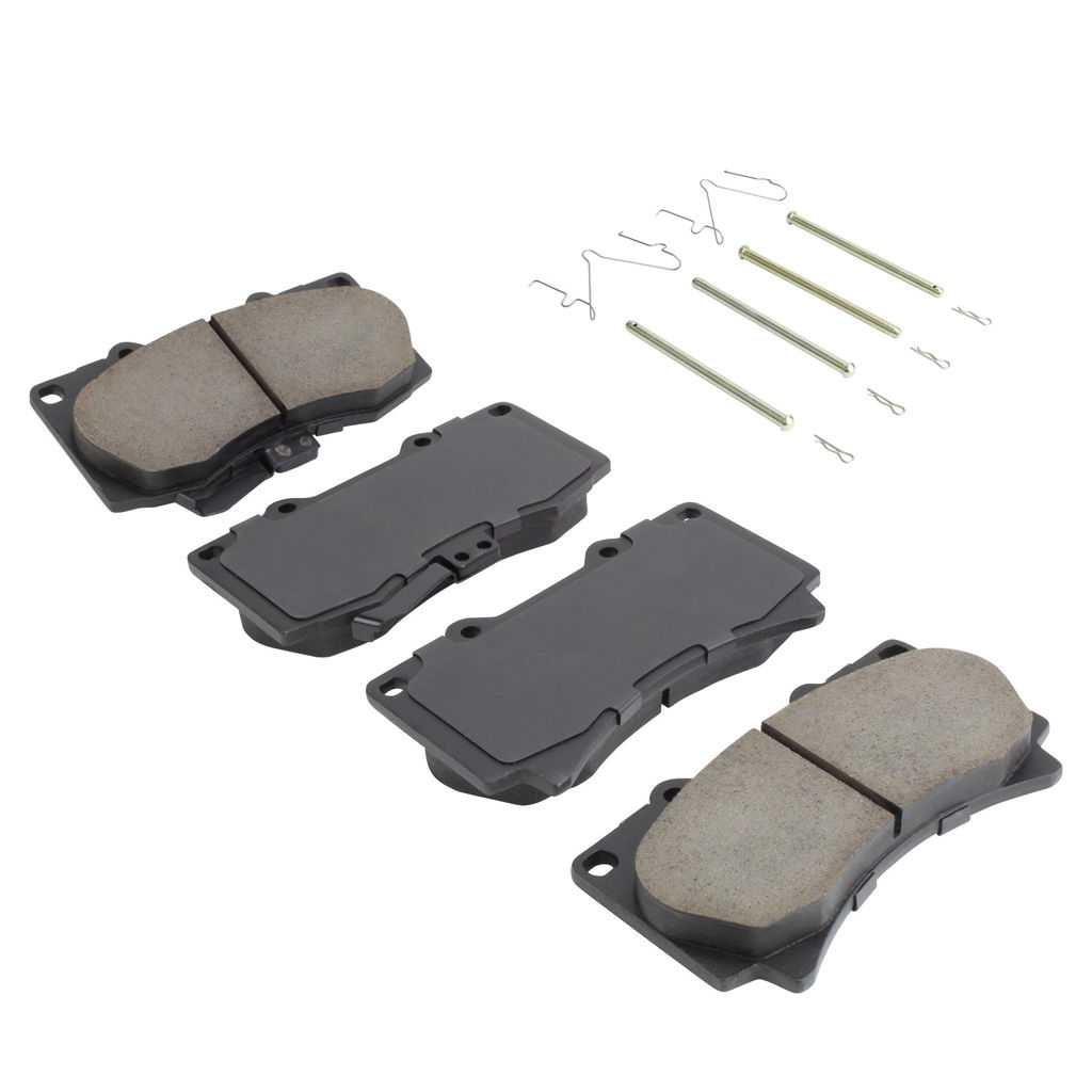 Quality-Built 1003-1119C - Black Series Ceramic Brake Pad Set