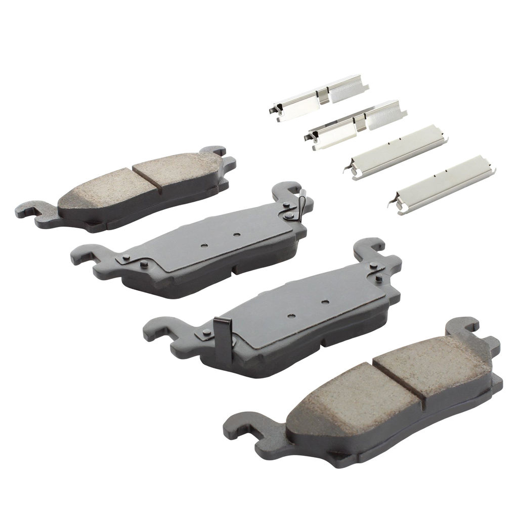 Quality-Built 1003-1120C - Black Series Ceramic Brake Pad Set