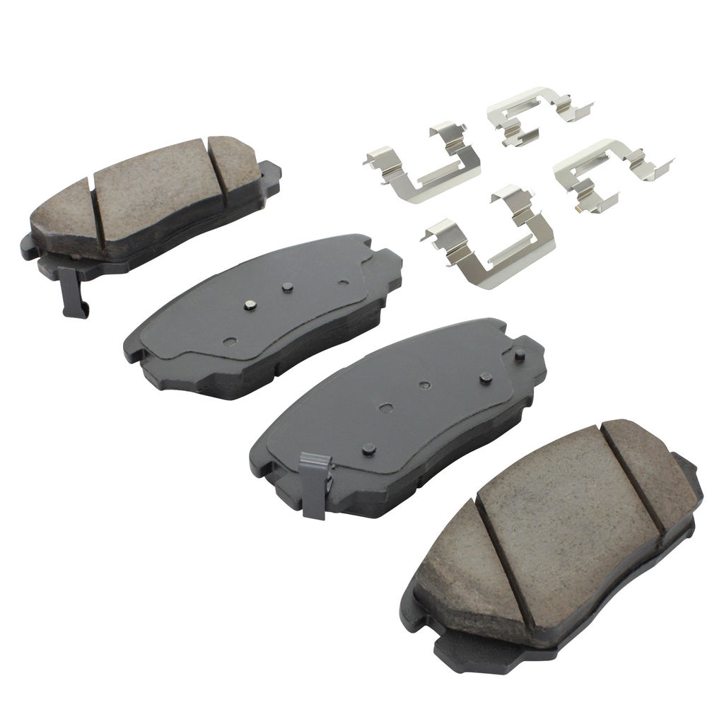 Quality-Built 1003-1125AC - Black Series Ceramic Brake Pad Set