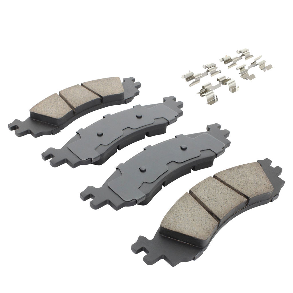 Quality-Built 1003-1158C - Black Series Ceramic Brake Pad Set