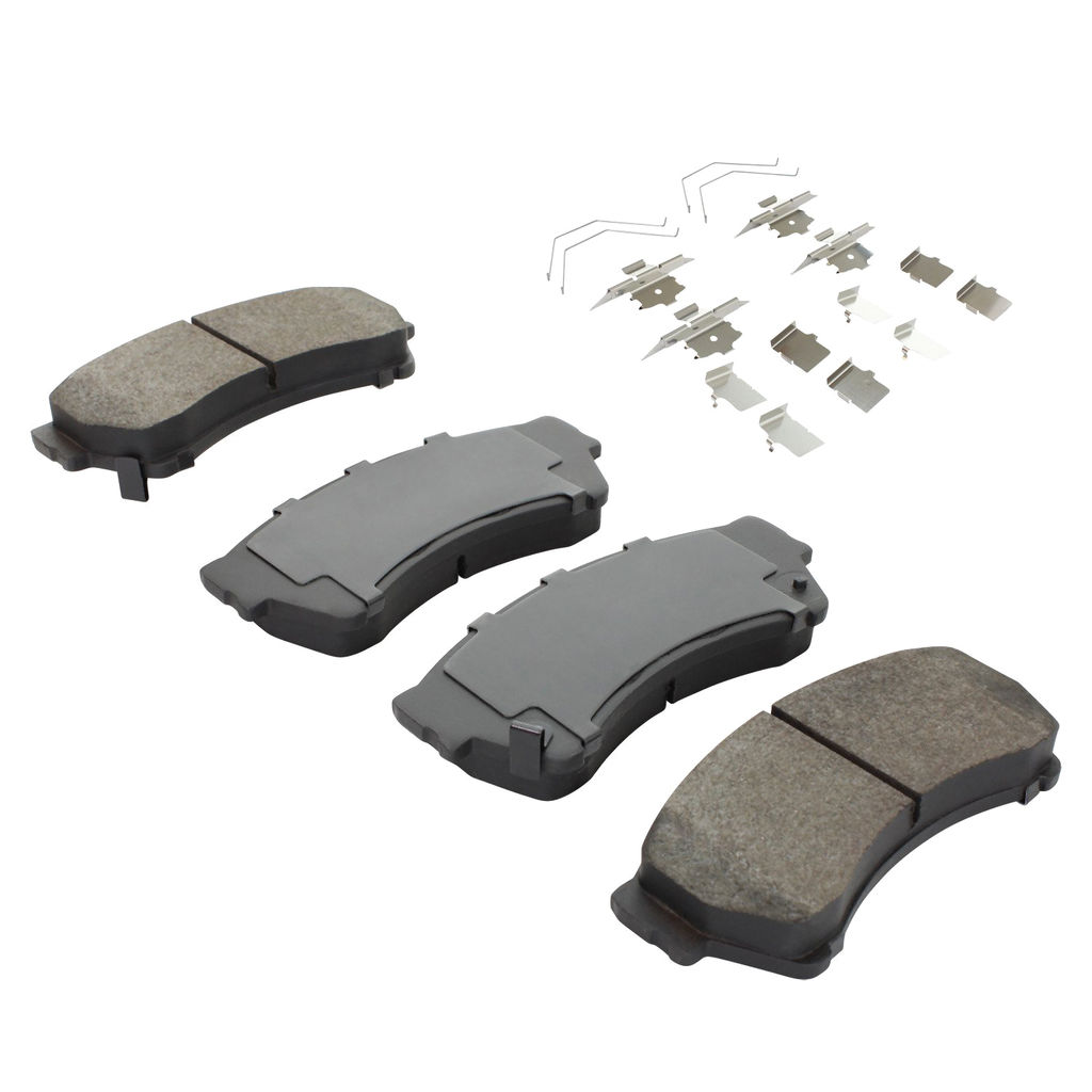 Quality-Built 1003-1164C - Black Series Ceramic Brake Pad Set