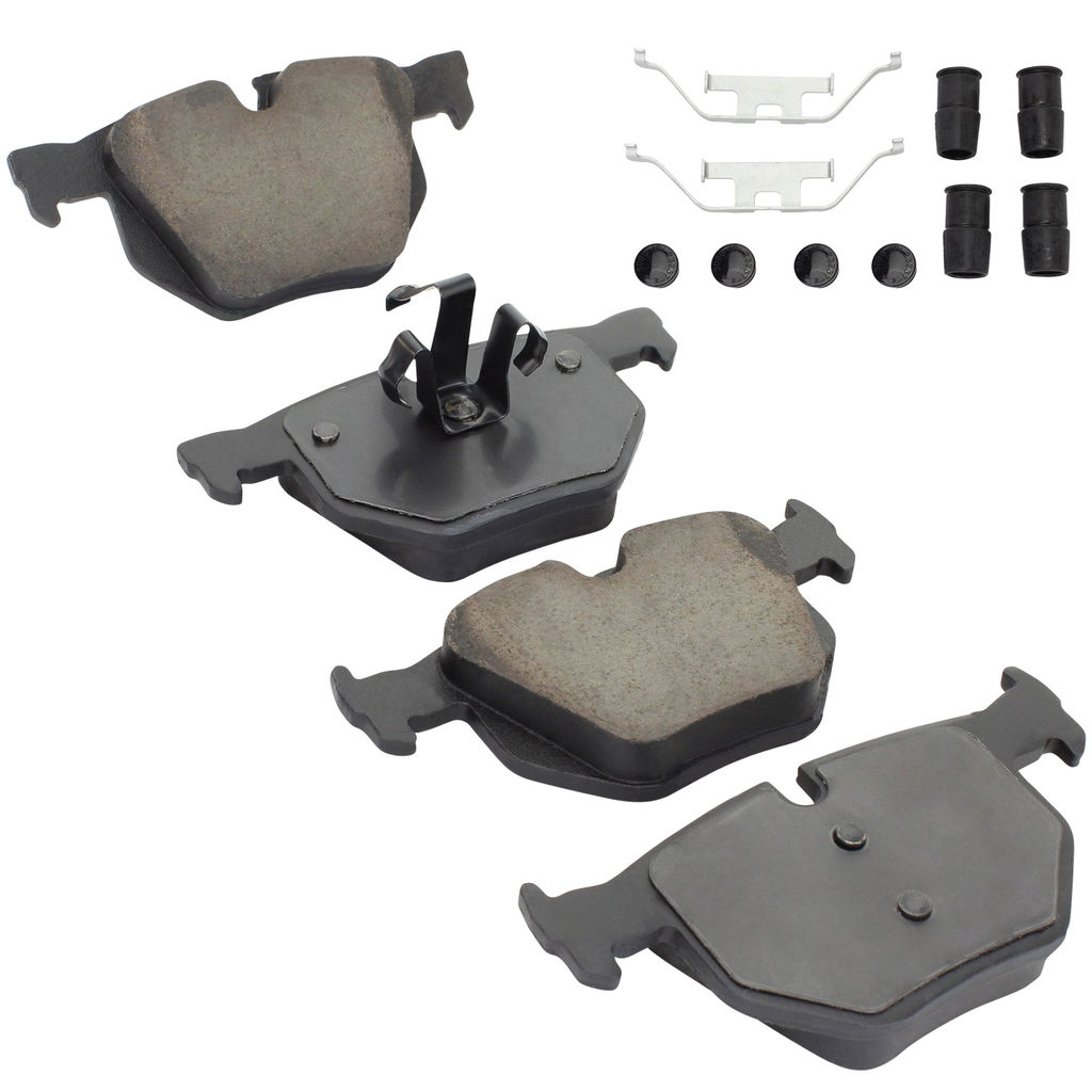 Quality-Built 1003-1170C - Black Series Ceramic Brake Pad Set