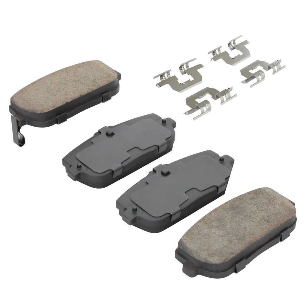 Quality-Built 1003-1180C - Black Series Ceramic Brake Pad Set