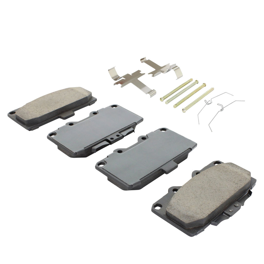 Quality-Built 1003-1182C - Black Series Ceramic Brake Pad Set
