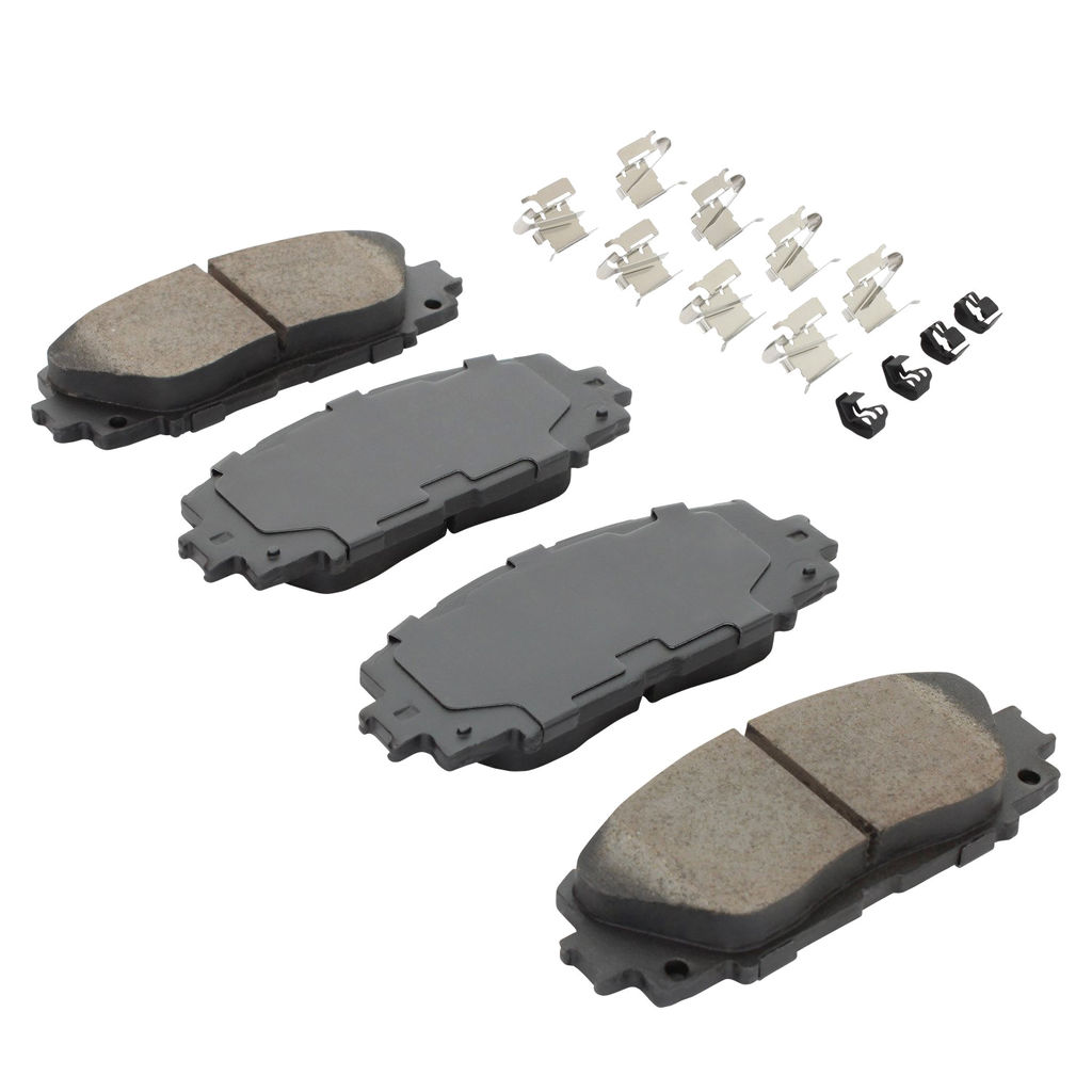 Quality-Built 1003-1184AC - Black Series Ceramic Brake Pad Set