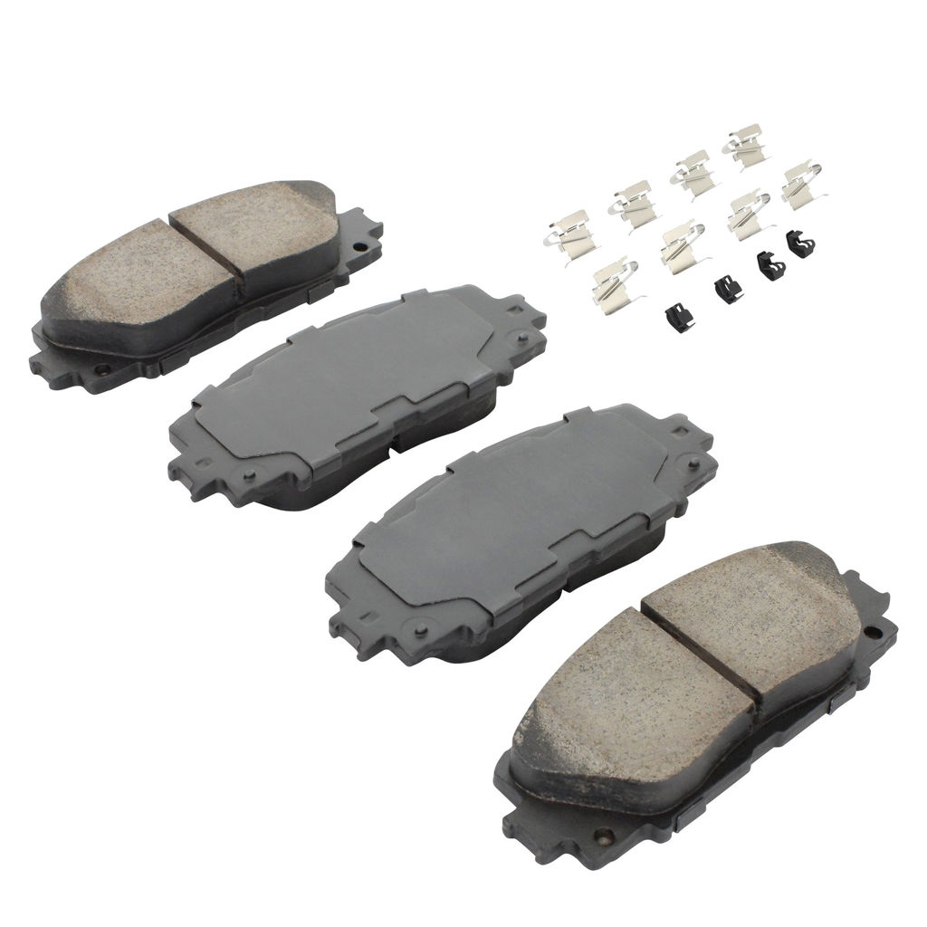 Quality-Built 1003-1184C - Black Series Ceramic Brake Pad Set