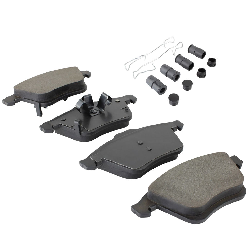 Quality-Built 1003-1186C - Black Series Ceramic Brake Pad Set