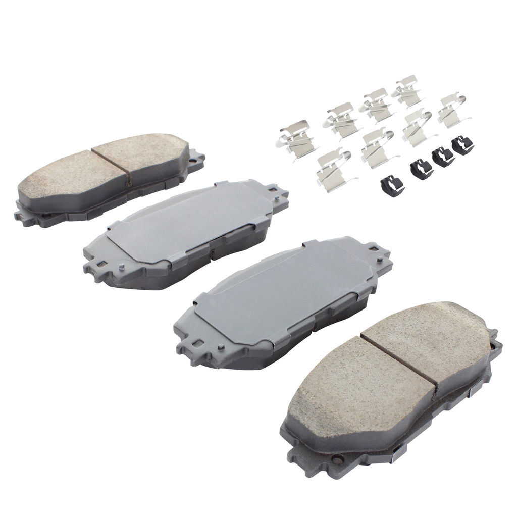 Quality-Built 1003-1210C - Black Series Ceramic Brake Pad Set