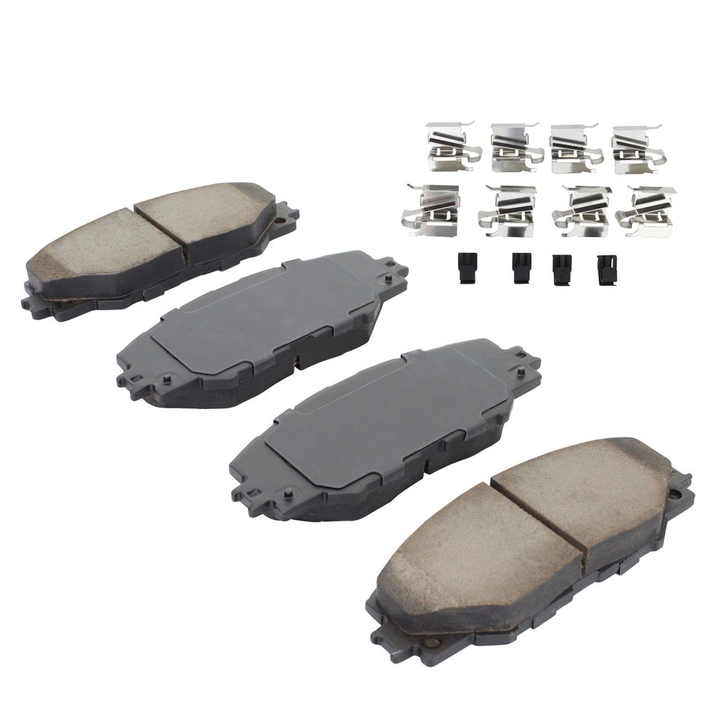 Quality-Built 1003-1211C - Black Series Ceramic Brake Pad Set