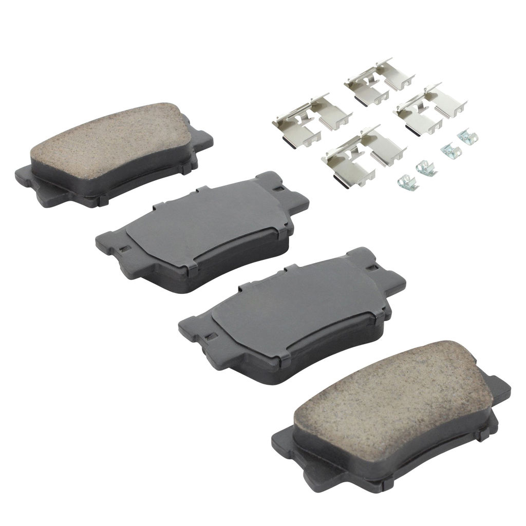 Quality-Built 1003-1212AC - Black Series Ceramic Brake Pad Set
