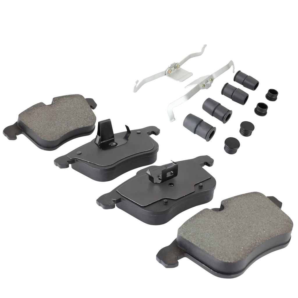 Quality-Built 1003-1257C - Black Series Ceramic Brake Pad Set