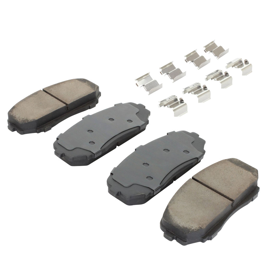 Quality-Built 1003-1258C - Black Series Ceramic Brake Pad Set